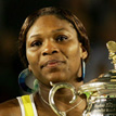 昨年女子シングルス優勝のS・ウィリアムズと準優勝のM・シャラポワ