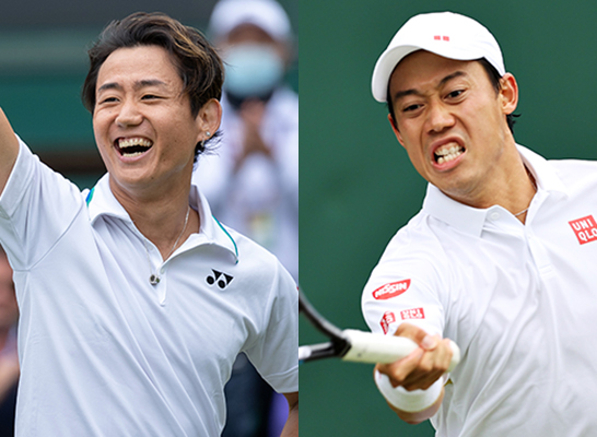 西岡良仁、錦織圭