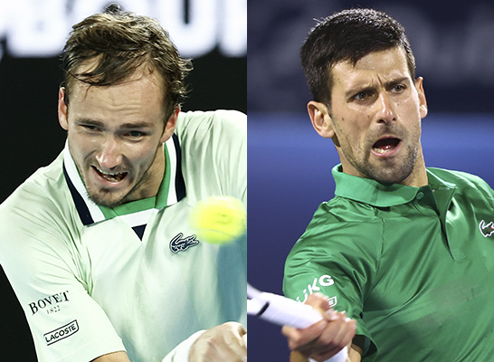 ダニール・メドベージェフ、ノヴァーク・ジョコビッチ