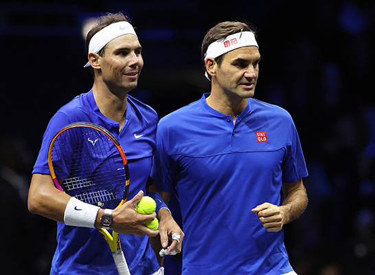 ロジャー・フェデラー、ラファエル・ナダル