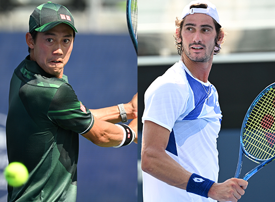 錦織圭、ロイド・ハリス