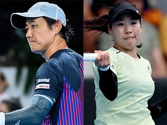 西岡良仁、日比野菜緒