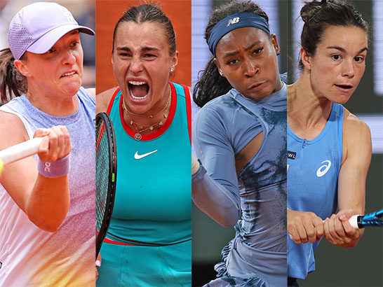 シフィオンテク、サバレンカ、ガウフ、ボワソン