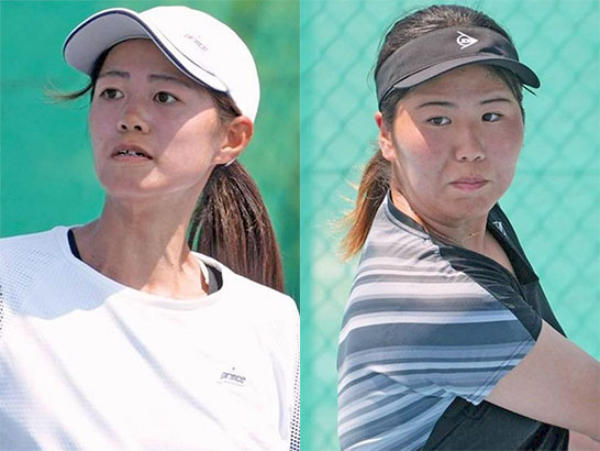 山口花音、吉本菜月