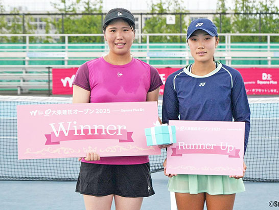 （左から）吉本菜月とキム・ユジン