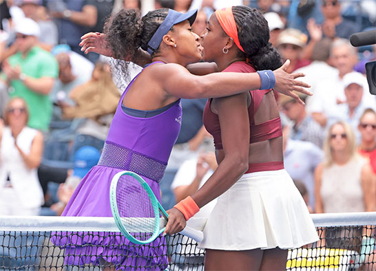 大坂なおみ、ガウフ