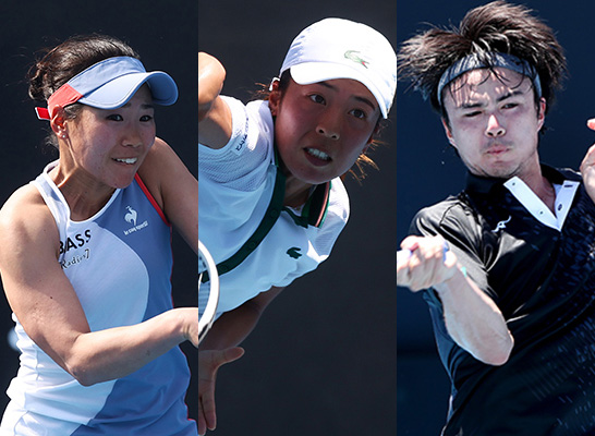 日比野菜緒、本玉真唯、ダニエル太郎